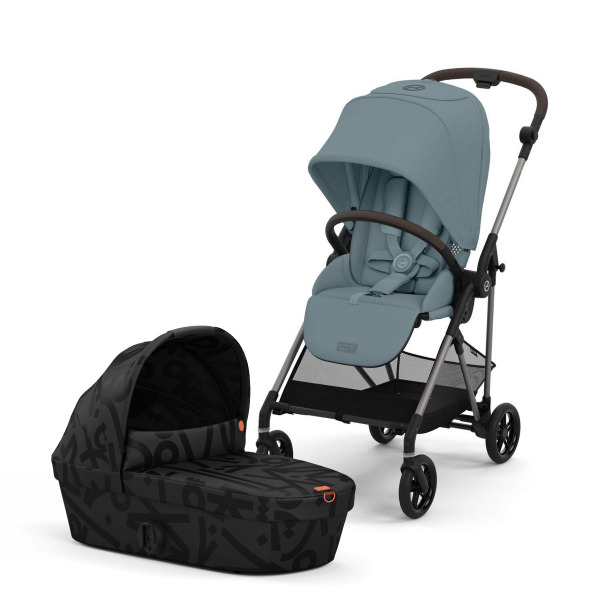 CYBEX Gold Melio - Stormy Blue/Real Black 2in1